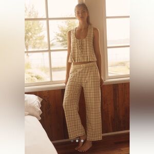 LyreBird Flannel Pajama Set